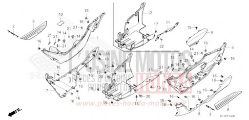 MARCHE DE PLANCHER WW125SS de 2025